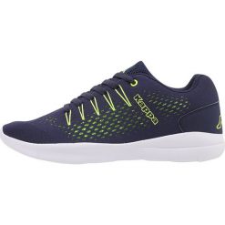 Kappa NEXUS Obuwie do biegania treningowe navy/lime. Szare buty do biegania męskie marki Kappa, z gumy. Za 149,00 zł.