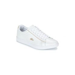 Buty Lacoste CARNABY EVO 118 6. Białe trampki i tenisówki damskie Lacoste, bez wzorów, bez zapięcia. Za 439,00 zł.