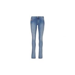 Jeansy slim fit Diesel LIVIER. Niebieskie jeansy damskie relaxed fit Diesel. Za 455,20 zł.