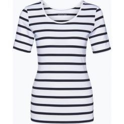Apriori - T-shirt damski, czarny. Czarne t-shirty damskie marki Apriori, s, w paski, z lycry, bez kołnierzyka. Za 129,95 zł.