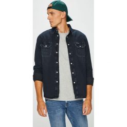 Calvin Klein Jeans - Koszula Archive Western. Niebieskie koszule męskie marki Calvin Klein Jeans, m, z bawełny, klasyczne, z klasycznym kołnierzykiem, z długim rękawem. W wyprzedaży za 269,90 zł.