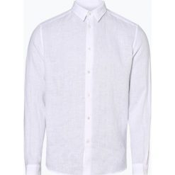 Drykorn - Męska koszula lniana – Ruben, czarny. Czarne koszule męskie DRYKORN, s, bez wzorów, eleganckie, bez kołnierzyka, bez rękawów. Za 449,95 zł.