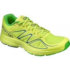 Salomon Sonic Aero Lime Green/Lime Punch./Gr 42.7. Zielone buty sportowe męskie marki Salomon, z materiału, bez zapięcia, na fitness i siłownię. W wyprzedaży za 399,00 zł.