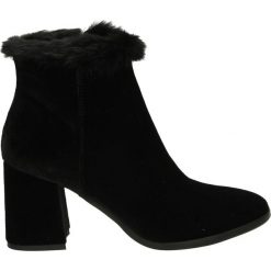 Botki - V131P VEL NER. Czarne botki damskie skórzane Venezia. Za 249,00 zł.