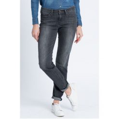 Levi's - Jeansy. Brązowe jeansy damskie rurki marki Levi's®, z bawełny. W wyprzedaży za 219,90 zł.
