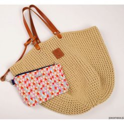 Shopper bag damskie: Shopper Bag by Filo Loop z organizerem