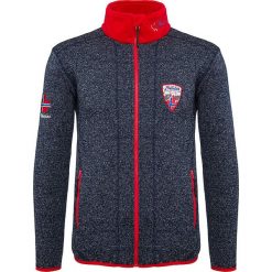 Bejsbolówki męskie: Bluza polarowa "Vlado" w kolorze granatowo-antracytowym