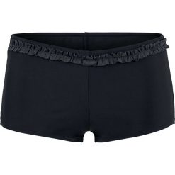 Figi bikini bonprix czarny. Czarne stroje kąpielowe damskie marki bonprix, bez wzorów. Za 39,99 zł.
