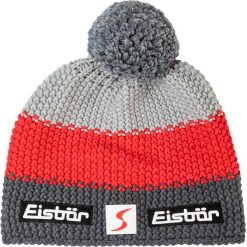 Czapka EISBÄR - Star Pompon MÜ SP 403346 007. Szare czapki męskie Eisbär, z poliesteru, retro. W wyprzedaży za 169,00 zł.