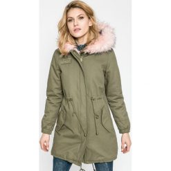 Haily's - Parka. Czerwone parki damskie marki Haily's, s, z bawełny, długie. W wyprzedaży za 219,90 zł.