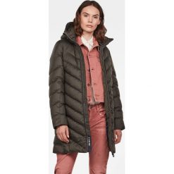 G-Star Raw - Kurtka puchowa. Szare kurtki damskie G-Star RAW, s, bez wzorów, z elastanu, retro, krótkie. W wyprzedaży za 899,90 zł.