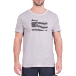 T-shirty męskie: T-shirt w kolorze jasnoszarym