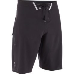 Spodenki surfing długie SBS 900 Pure. Czarne koszulki męskie OLAIAN, m, bez wzorów, z elastanu, sportowe, na fitness i siłownię. Za 119,99 zł.