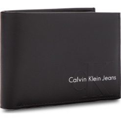 Portfele męskie: Duży Portfel Męski CALVIN KLEIN JEANS – Re-Issue 5Cc+Coin K50K503742 001