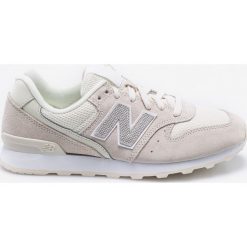 New Balance - Buty WR996LCB. Szare buty sportowe damskie marki New Balance, z gumy. W wyprzedaży za 269,90 zł.