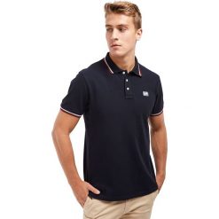 Koszulka polo w kolorze granatowym. Niebieskie koszulki męskie Polo Club Men, xxl, z nadrukiem, z bawełny, polo, bez rękawów. W wyprzedaży za 109,95 zł.