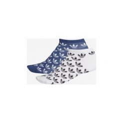 Adidas Originals Trefoil 2-pack Skarpetki Niebieski Biały. Niebieskie skarpetki męskie adidas Originals, bez wzorów, z elastanu. Za 42,95 zł.