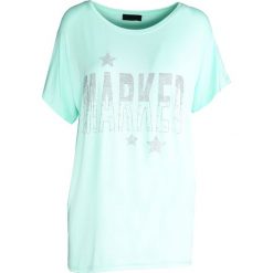 Miętowy T-shirt Good Marked. Zielone t-shirty damskie Born2be, l. Za 39,99 zł.