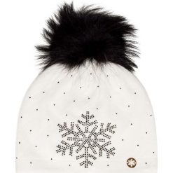 Czapka GRANADILLA SPARKLE SNOW. Białe czapki damskie Granadilla, na zimę. Za 330,00 zł.