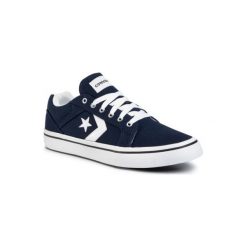 Converse 167009C Niebieski. Niebieskie buty sportowe męskie Converse, z materiału, bez zapięcia. Za 199,99 zł.