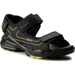 Sandały ECCO - Biom Sandal 70359351052 Black/Black. Czarne sandały chłopięce ecco, ze skóry ekologicznej, bez zapięcia. W wyprzedaży za 269,00 zł.