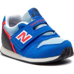 Sneakersy NEW BALANCE - IV996BLR Niebieski. Niebieskie trampki chłopięce New Balance, bez wzorów, ze skóry ekologicznej, na rzepy. W wyprzedaży za 149,00 zł.