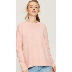 Sweter oversize - Różowy. Czerwone swetry oversize damskie Sinsay, l. Za 59,99 zł.