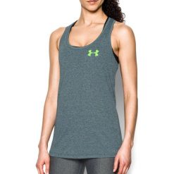 Under Armour Koszulka damska Threadborne Tank-Twist Graph zielona r. M (1298608-919). Zielone topy sportowe damskie marki Under Armour, m. Za 132,28 zł.