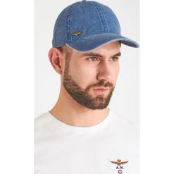 CZAPKA aeronautica militare. Niebieskie czapki męskie Aeronautica Militare, z haftami, z bawełny. Za 189,00 zł.