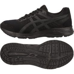 Czarne Buty biegowe Asics Gel Contend 5 M 1011A256-002. Czarne buty sportowe męskie Asics, z materiału, bez zapięcia, do biegania. W wyprzedaży za 309,00 zł.