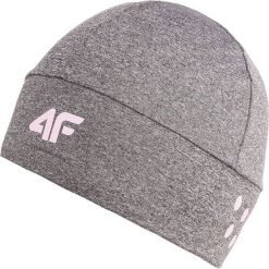 Czapki damskie: 4f Czapka damska zimowa H4Z18-CAU002 24M szara r. L/XL