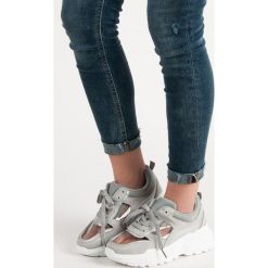 TRANSPARENTNE SNEAKERSY. Białe trampki i tenisówki damskie Merg. Za 99,90 zł.