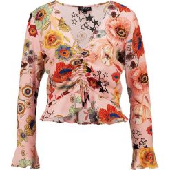 Bluzki asymetryczne: Topshop Bluzka blush