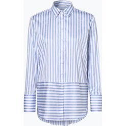 Eterna Comfort Fit - Bluzka damska – łatwa w prasowaniu, niebieski. Niebieskie bluzki damskie marki Eterna Comfort Fit, w paski, bez kołnierzyka, bez rękawów. Za 349,95 zł.