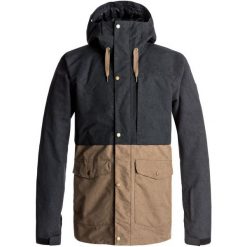 Quiksilver Kurtka Męska Black L. Czarne kurtki sportowe męskie Quiksilver, na zimę, m, bez wzorów, z materiału, bez kaptura, narciarskie, thinsulate. W wyprzedaży za 849,00 zł.