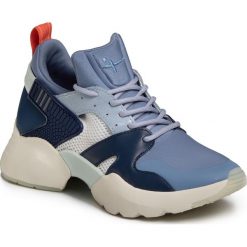 Sneakersy TAMARIS - 1-23206-24 Sky Comb 841. Niebieskie półbuty damskie Tamaris, na co dzień, bez wzorów, ze skóry ekologicznej, bez obcasa, na płaskiej podeszwie, bez zapięcia. W wyprzedaży za 229,00 zł.