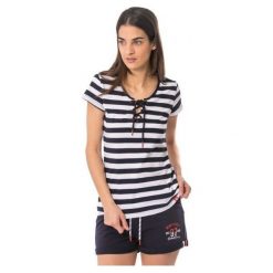 Heavy Tools Ladies T-Shirt Miru s18-176 Sailor (Rozmiar S). Szare koszulki damskie marki Heavy Tools, s, w koronkowe wzory, z koronki, bez kołnierzyka, bez rękawów. W wyprzedaży za 65,00 zł.
