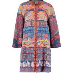 Ivko PRINTED COAT Płaszcz wełniany /Płaszcz klasyczny marine. Niebieskie płaszcze damskie marki Ivko, z bawełny, klasyczne. W wyprzedaży za 876,75 zł.