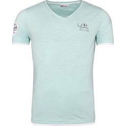 T-shirty męskie: Koszulka „Enno” w kolorze miętowym
