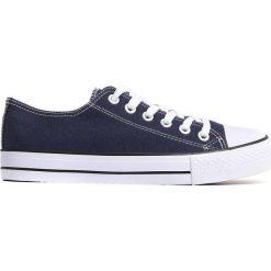 Granatowe Trampki Outwardly. Szare trampki męskie Born2be, bez wzorów, z gumy, na sznurówki. Za 59,99 zł.