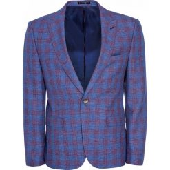 Marynarka STEFANO MANS000323. Czerwone marynarki męskie Giacomo Conti, m, bez wzorów, z poliesteru, eleganckie. Za 599,00 zł.