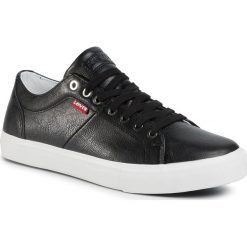 Tenisówki LEVI'S - 231571-794-59 Regular Black. Czarne półbuty męskie Levi's®, na co dzień, bez wzorów, z gumy, eleganckie, bez zapięcia. Za 259,00 zł.