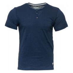 S.Oliver T-Shirt Męski, M, Ciemnoniebieski. Niebieskie koszulki męskie S.Oliver, s, w paski, bez kołnierzyka, krótkie. Za 119,00 zł.