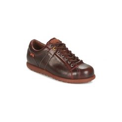 Derby Camper PELOTAS ARIEL. Pomarańczowe półbuty męskie Camper, bez wzorów, bez zapięcia. Za 490,00 zł.