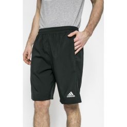 Adidas Performance - Szorty. Czarne spodenki i szorty męskie marki adidas Performance, s, z poliesteru, sportowe, climalite (adidas). W wyprzedaży za 99,90 zł.