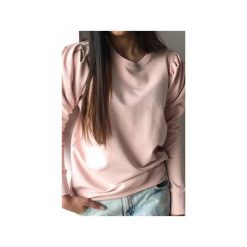 Bluza z bufkami Chiara Pink. Różowe bluzy damskie marki Elevenstory, bez wzorów, z elastanu, bez rękawów, bez kaptura. Za 179,00 zł.