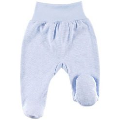 Ewa Klucze Półśpioszki Chłopięce True Love 50 Niebieskie. Niebieskie śpiochy niemowlęce marki Ewa Klucze, bez wzorów, eleganckie. Za 33,00 zł.