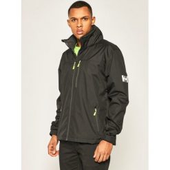 Kurtka przeciwdeszczowa Helly Hansen Crew 33875. Niebieskie kurtki męskie Helly Hansen, m, bez wzorów, z poliesteru, bez kaptura. Za 599,00 zł.