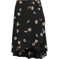 Spódnica "Lea" w kolorze czarnym. Czarne spódniczki damskie Kaffe, z nadrukiem, midi, rozkloszowane. W wyprzedaży za 128,95 zł.
