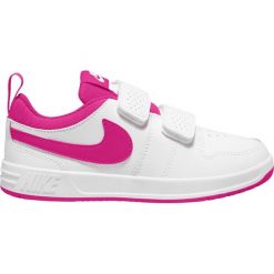 Nike tenisówki dziewczęce Pico 5 30 białe. Białe trampki dziewczęce Nike, bez wzorów, na rzepy. Za 134,00 zł.